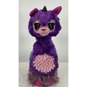 Hatchimals Llamacorn Purple Plush Interactive Toy Nec Extend Light-Up Features 1